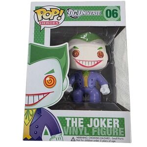 NIP Funko Pop DC Universe 'The Joker' Vinyl Figure‎ #06 Collectible Toy Batman